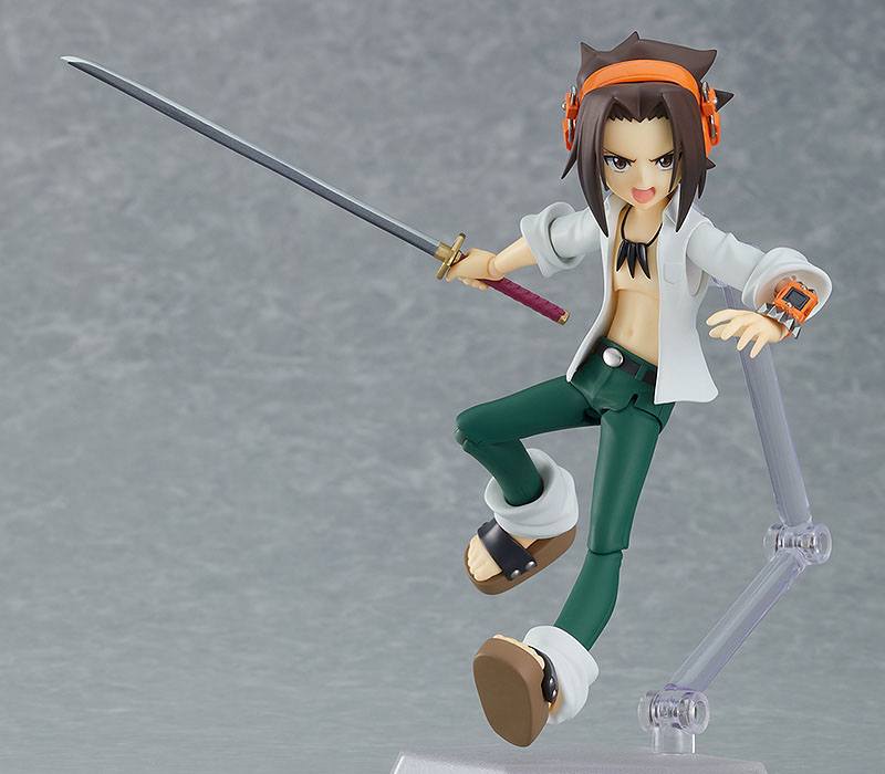 Isola dei Collezionisti - Shaman King Figma Action Figure Yoh Asakura 14 cm - 5