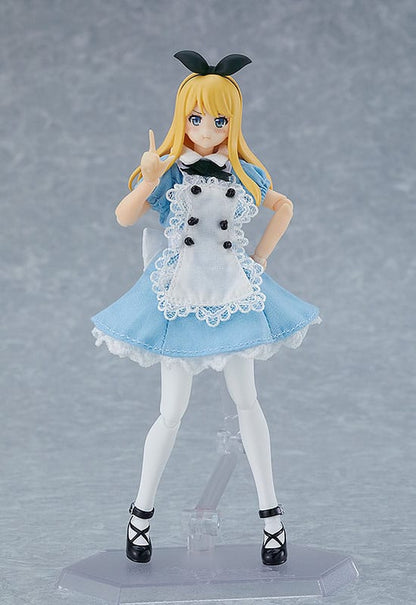 Isola dei Collezionisti - Original Character Figma Action Figure Female Body (Alice) with Dress and Apron Outfit 13 cm - 20