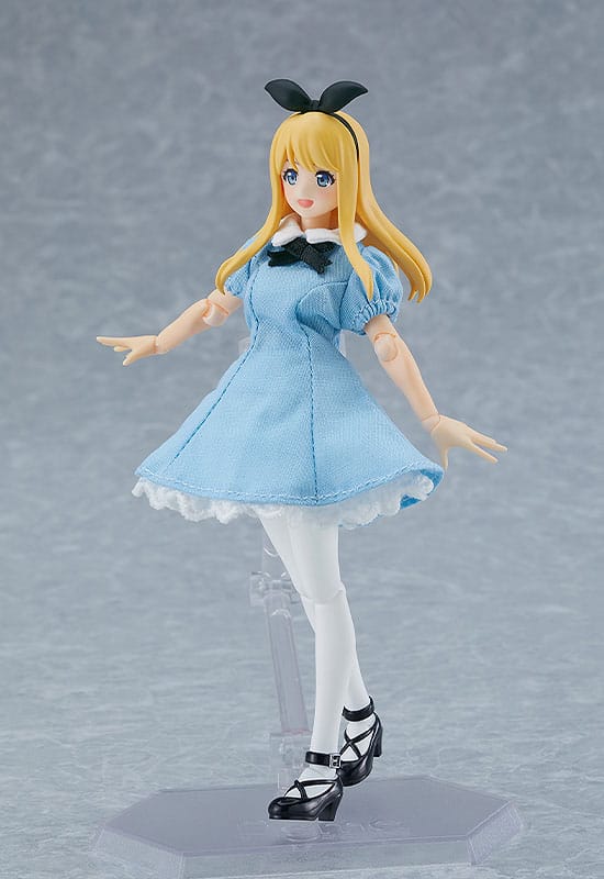 Isola dei Collezionisti - Original Character Figma Action Figure Female Body (Alice) with Dress and Apron Outfit 13 cm - 21