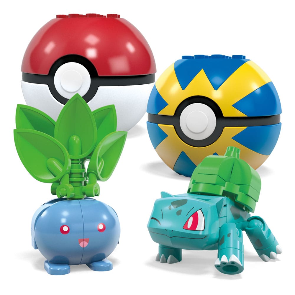 Isola dei Collezionisti - Pokémon MEGA Construction Set Grass-Type Trainer Team Building Toy Kit - 6