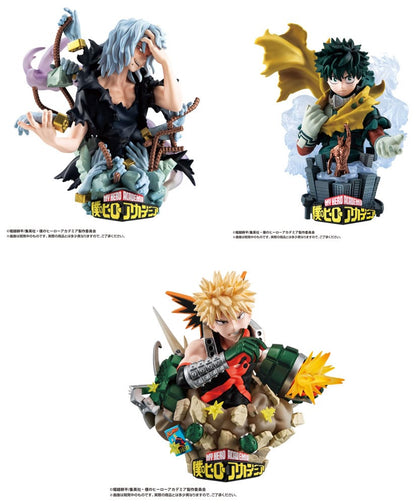 Isola dei Collezionisti - My Hero Academia Petitrama EX Series Trading Figure 3-Set Type-Decision 9 cm - 2