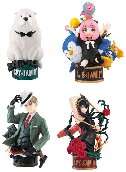 Isola dei Collezionisti - Spy x Family Pettitrama EX Series Trading Figure 4-Set 9 cm - 2