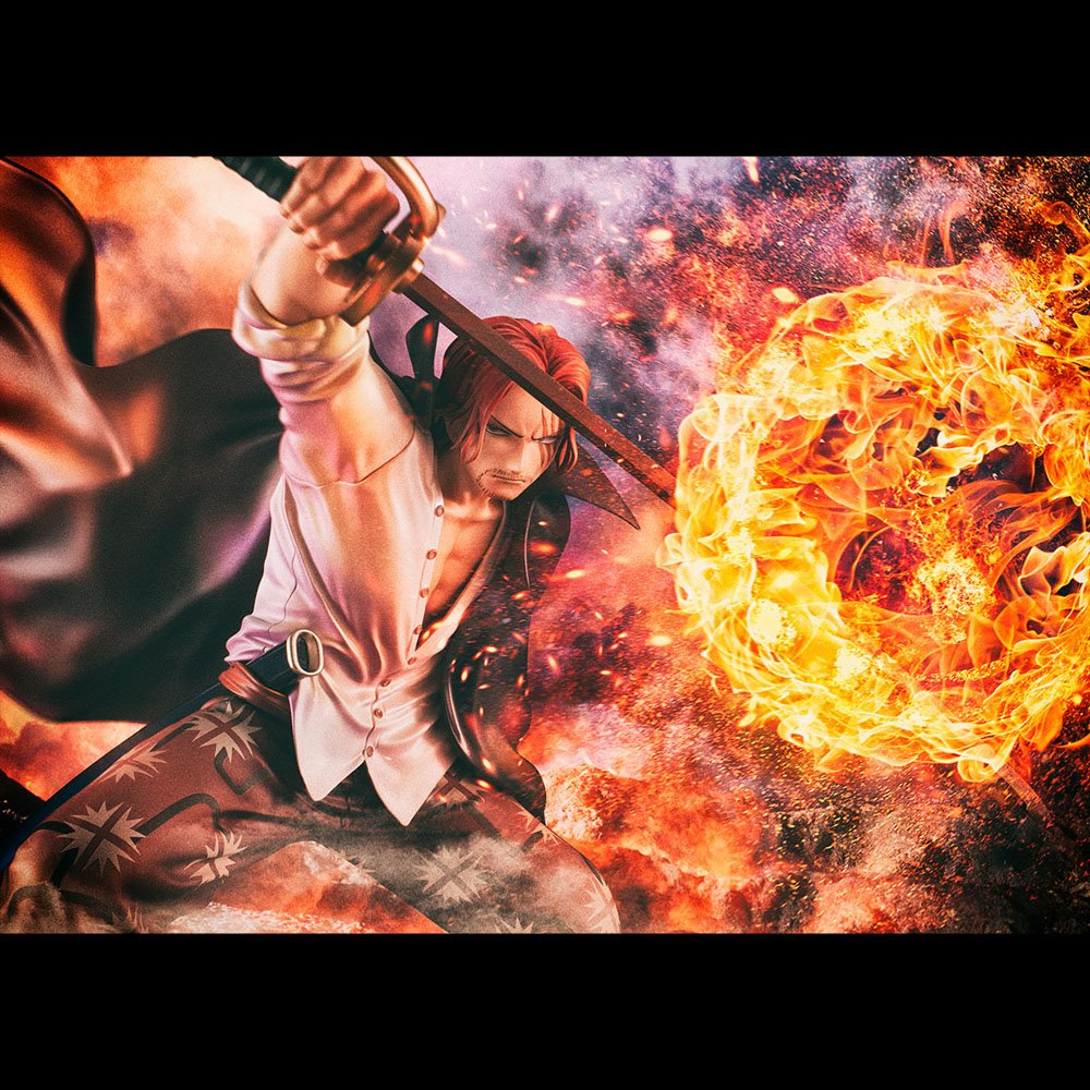 Isola dei Collezionisti - One Piece P.O.P PVC Statue Playback Memories Red-haired Shanks 21 cm - 18