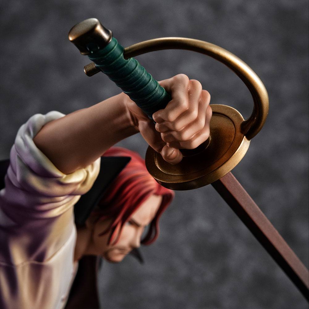 Isola dei Collezionisti - One Piece P.O.P PVC Statue Playback Memories Red-haired Shanks 21 cm - 3