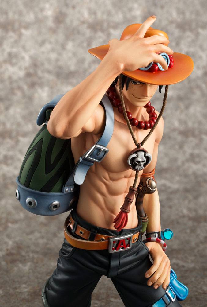 Isola dei Collezionisti - One Piece Excellent Model P.O.P PVC Statue NEO-DX Portgas D. Ace 10th Limited Ver. 23 cm - 1