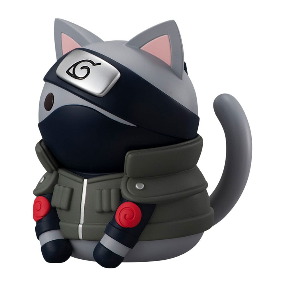 Isola dei Collezionisti - Naruto Shippuden Mega Cat Project Nyaruto! Series Reboot Trading Figure Kakashi Hatake 10 cm - 3