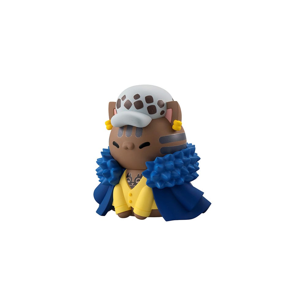 Isola dei Collezionisti - One Piece Nyanto! The Big One Piece Series Trading Figure Trafalgar Law 10 cm - 4