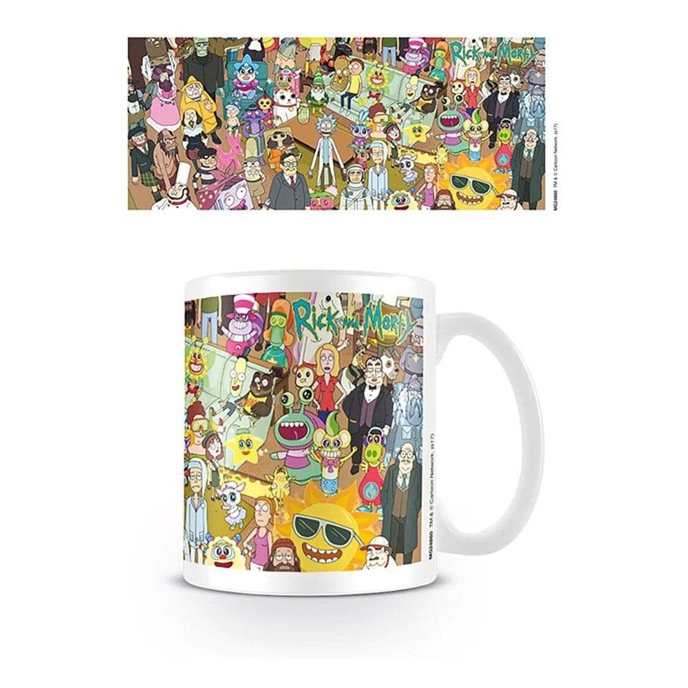 Isola dei Collezionisti - Rick and Morty Mug Characters - 1