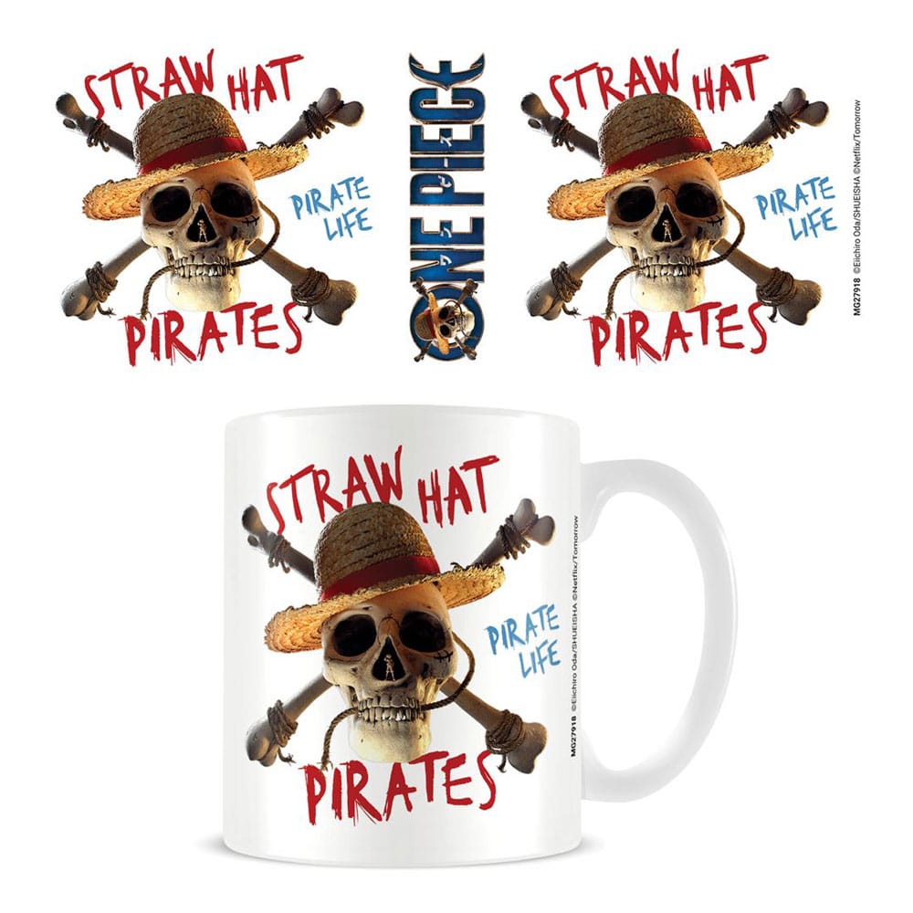 Isola dei Collezionisti - One Piece Live Action Mug Straw Hat Pirate Emblem - 1