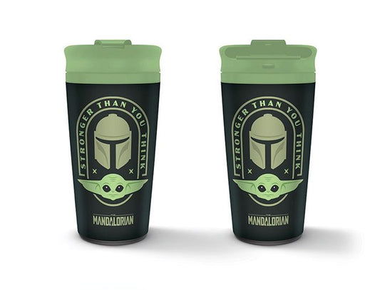 Isola dei Collezionisti - Star Wars The Mandalorian Travel Mug Stronger Than You Think - 1