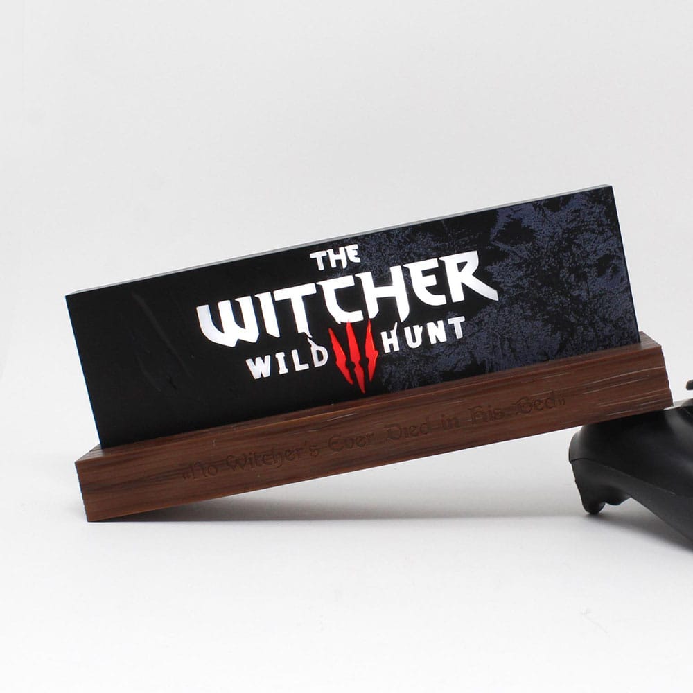 Isola dei Collezionisti - The Witcher LED-Light Wild Hunt Logo 22 cm - 2