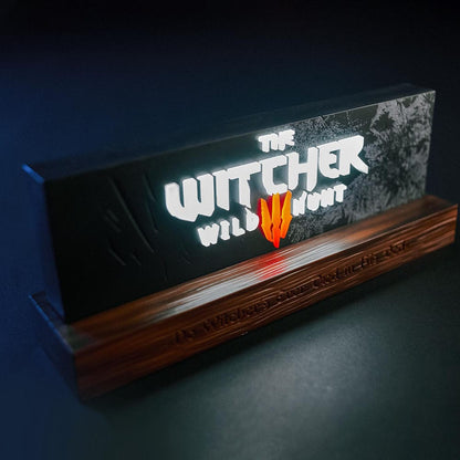 Isola dei Collezionisti - The Witcher LED-Light Wild Hunt Logo 22 cm - 4