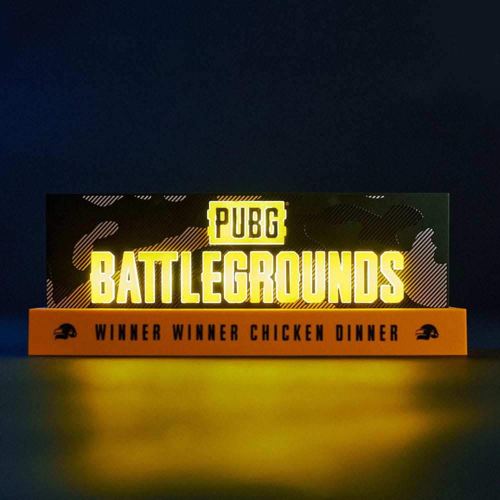 Isola dei Collezionisti - Playerunknown's Battlegrounds LED-Light Logo 22 cm - 8