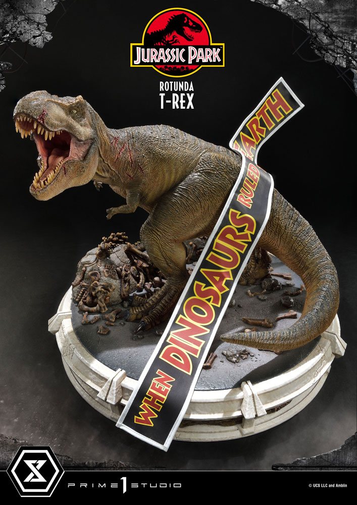 Isola dei Collezionisti - Jurassic Park Statue 1/6 Rotunda T-Rex 37 cm - 4