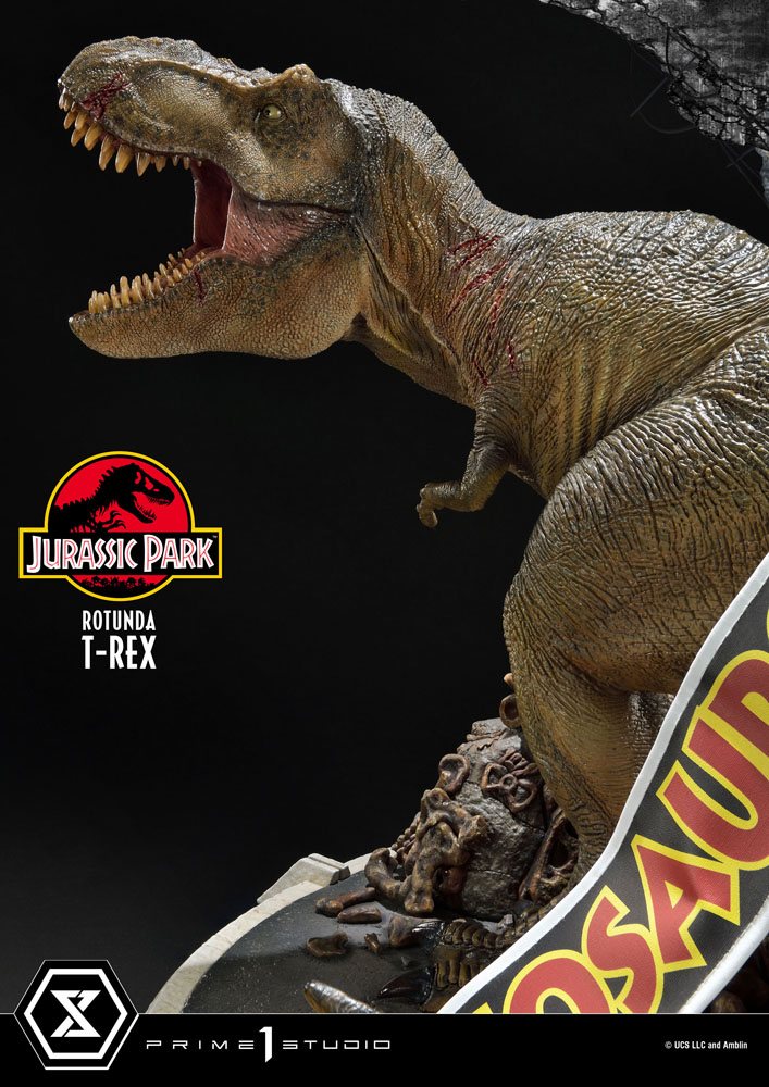 Isola dei Collezionisti - Jurassic Park Statue 1/6 Rotunda T-Rex 37 cm - 7