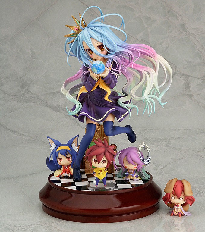 Isola dei Collezionisti - No Game No Life Statue 1/7 Shiro 20 cm - 9