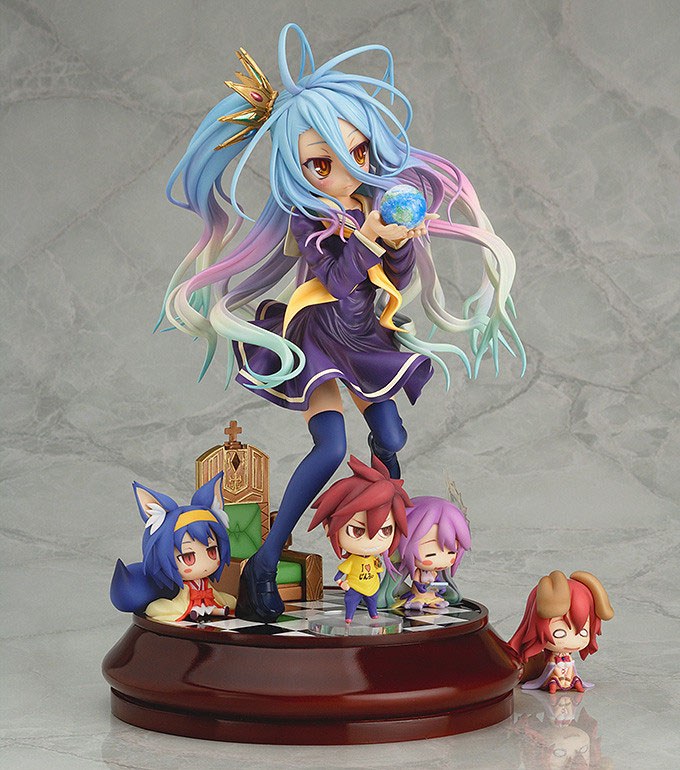 Isola dei Collezionisti - No Game No Life Statue 1/7 Shiro 20 cm - 4