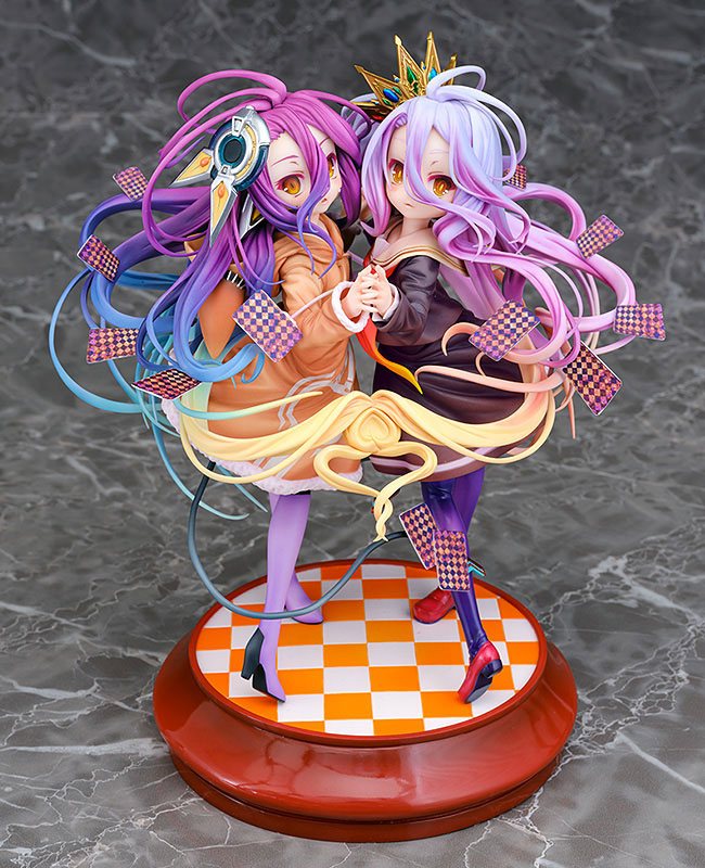 Isola dei Collezionisti - No Game No Life Statue 1/7 Shiro & Schwi 22 cm - 12