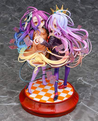 Isola dei Collezionisti - No Game No Life Statue 1/7 Shiro & Schwi 22 cm - 6