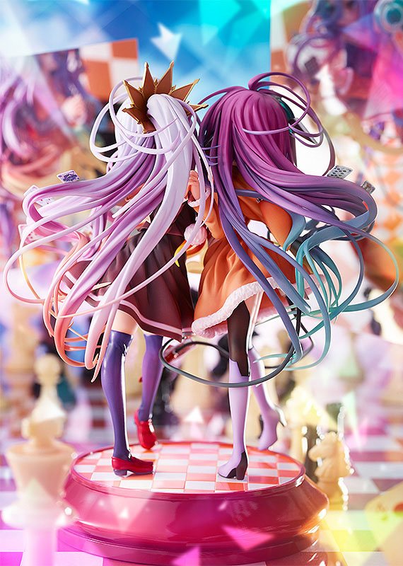 Isola dei Collezionisti - No Game No Life Statue 1/7 Shiro & Schwi 22 cm - 11