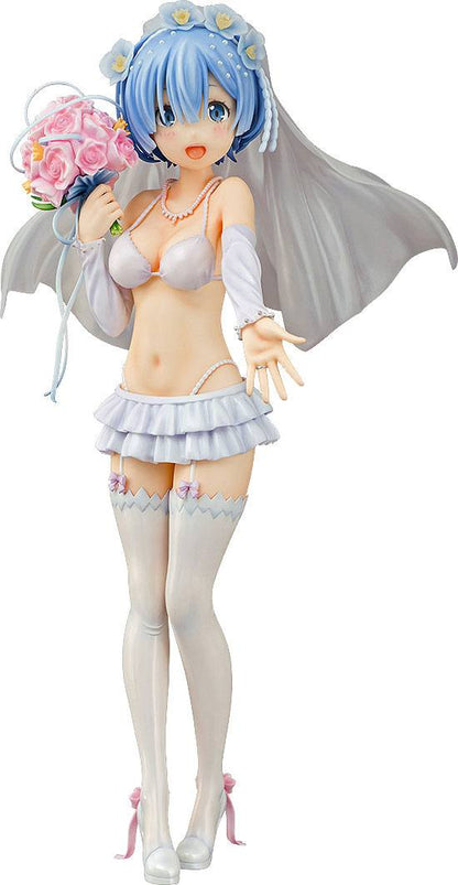 Isola dei Collezionisti - Re:ZERO -Starting Life in Another World- PVC Statue 1/7 Rem Wedding Ver. 22 cm - 2