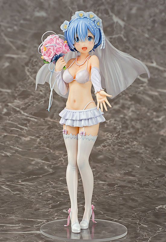 Isola dei Collezionisti - Re:ZERO -Starting Life in Another World- PVC Statue 1/7 Rem Wedding Ver. 22 cm - 8