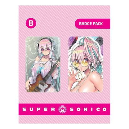 Isola dei Collezionisti - Super Sonico Pin Badges 2-Pack Set B - 1