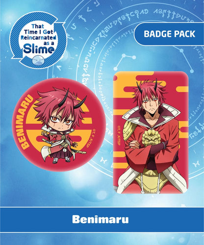 Isola dei Collezionisti - That Time I Got Reincarnated as a Slime Pin Badges 2-Pack Benimaru - 1