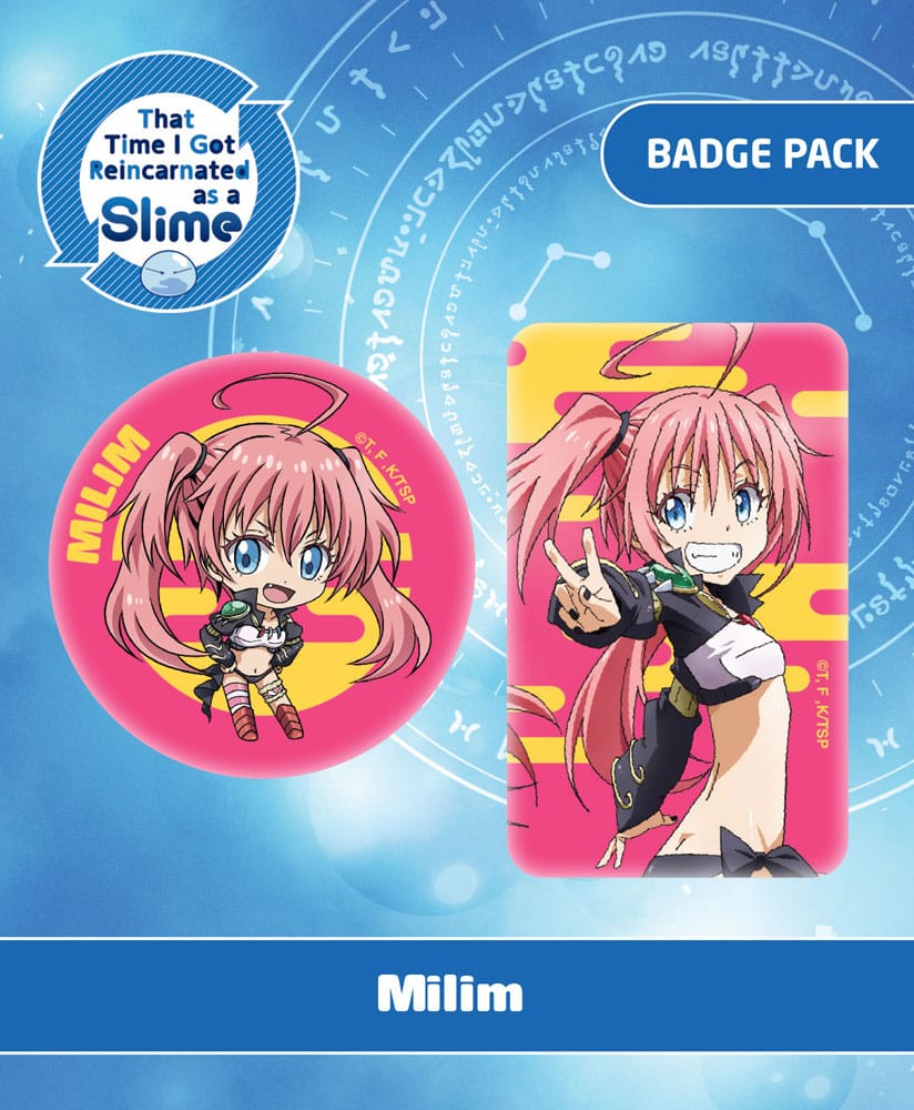 Isola dei Collezionisti - That Time I Got Reincarnated as a Slime Pin Badges 2-Pack Milim - 1