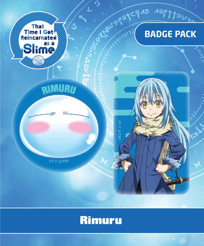 Isola dei Collezionisti - That Time I Got Reincarnated as a Slime Pin Badges 2-Pack Rimuru - 1