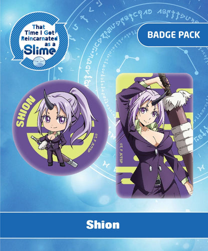 Isola dei Collezionisti - That Time I Got Reincarnated as a Slime Pin Badges 2-Pack Shion - 1