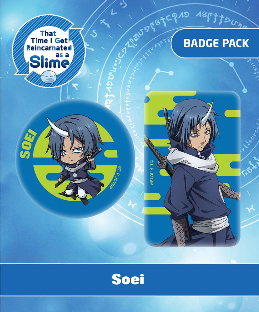 Isola dei Collezionisti - That Time I Got Reincarnated as a Slime Pin Badges 2-Pack Soei - 2