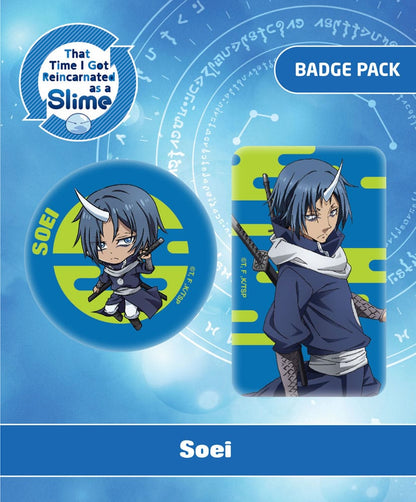 Isola dei Collezionisti - That Time I Got Reincarnated as a Slime Pin Badges 2-Pack Soei - 2