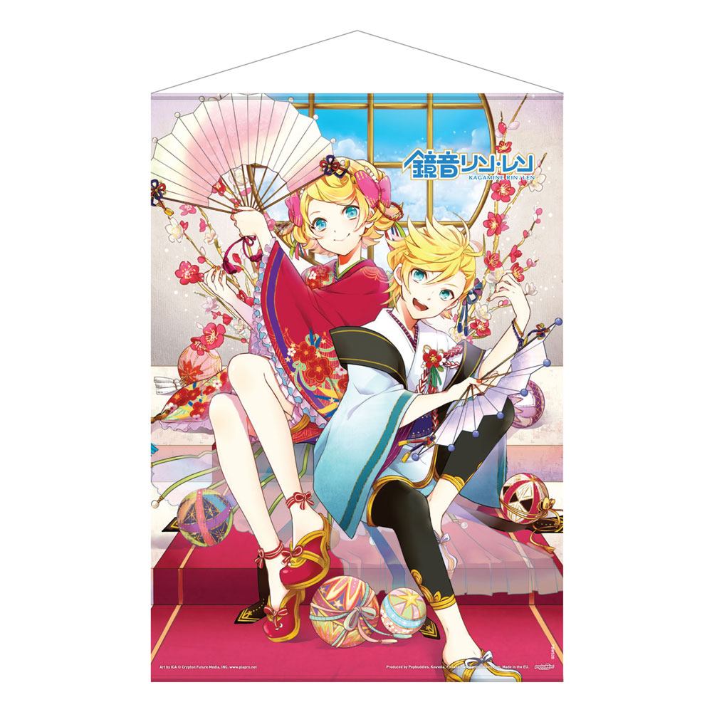 Isola dei Collezionisti - Virtual Artists Wallscroll Len & Rin Kagamine 50 x 70 cm - 1