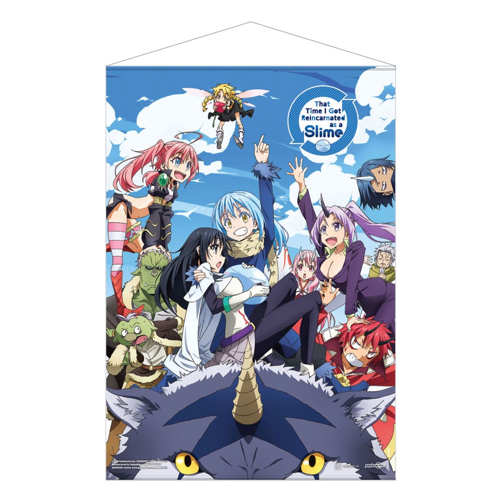 Isola dei Collezionisti - That Time I Got Reincarnated as a Slime Wallscroll Key Art S1 50 x 70 cm - 1