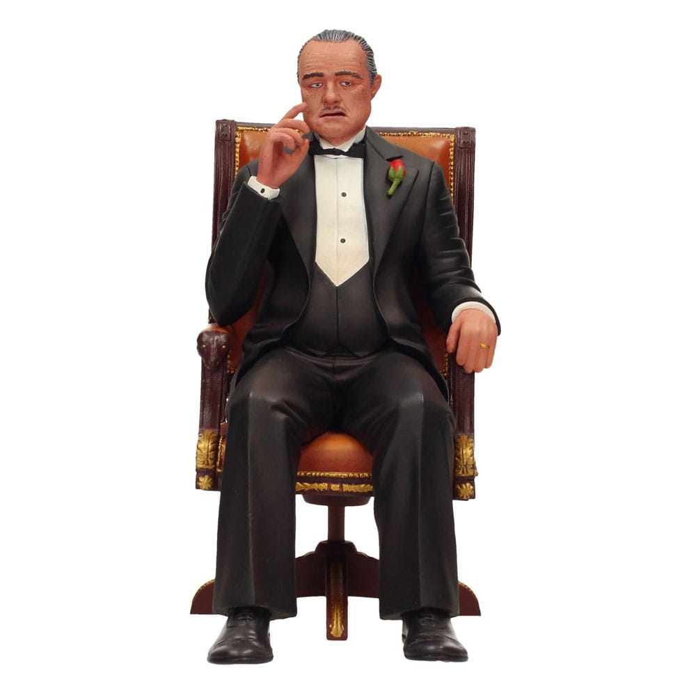 Isola dei Collezionisti - The Godfather Movie Icons PVC Statue Don Vito Corleone 15 cm - 2