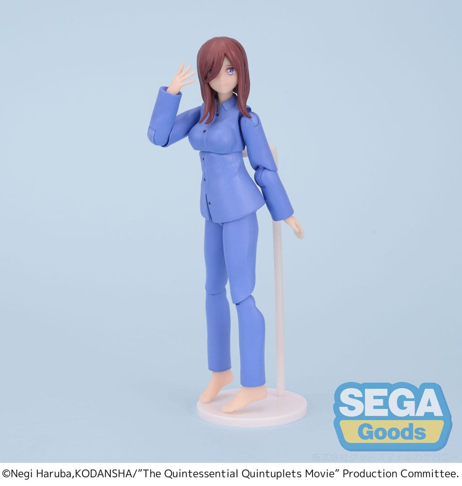 Isola dei Collezionisti - The Quintessential Quintuplets Action Figures Miku Nakano 15 cm - 3