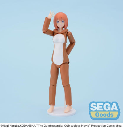 Isola dei Collezionisti - The Quintessential Quintuplets Action Figures Movingood!!! Yotsuba Nakano 15 cm - 1