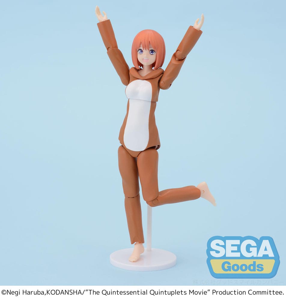 Isola dei Collezionisti - The Quintessential Quintuplets Action Figures Movingood!!! Yotsuba Nakano 15 cm - 4