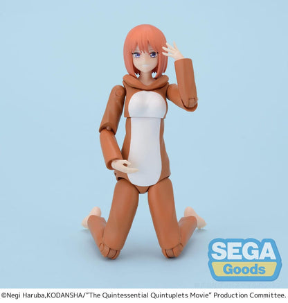 Isola dei Collezionisti - The Quintessential Quintuplets Action Figures Movingood!!! Yotsuba Nakano 15 cm - 6