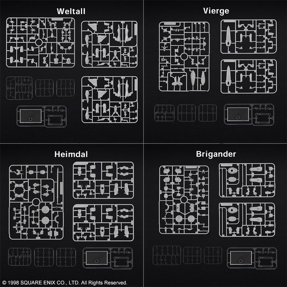 Isola dei Collezionisti - Xenogears Structure Arts Plastic Model Kits 1/144 Vol. 1 11 cm - 6