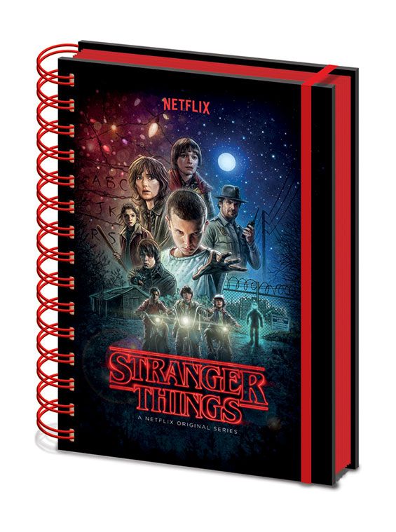 Isola dei Collezionisti - Stranger Things Wiro Notebook A5 One Sheet - 2