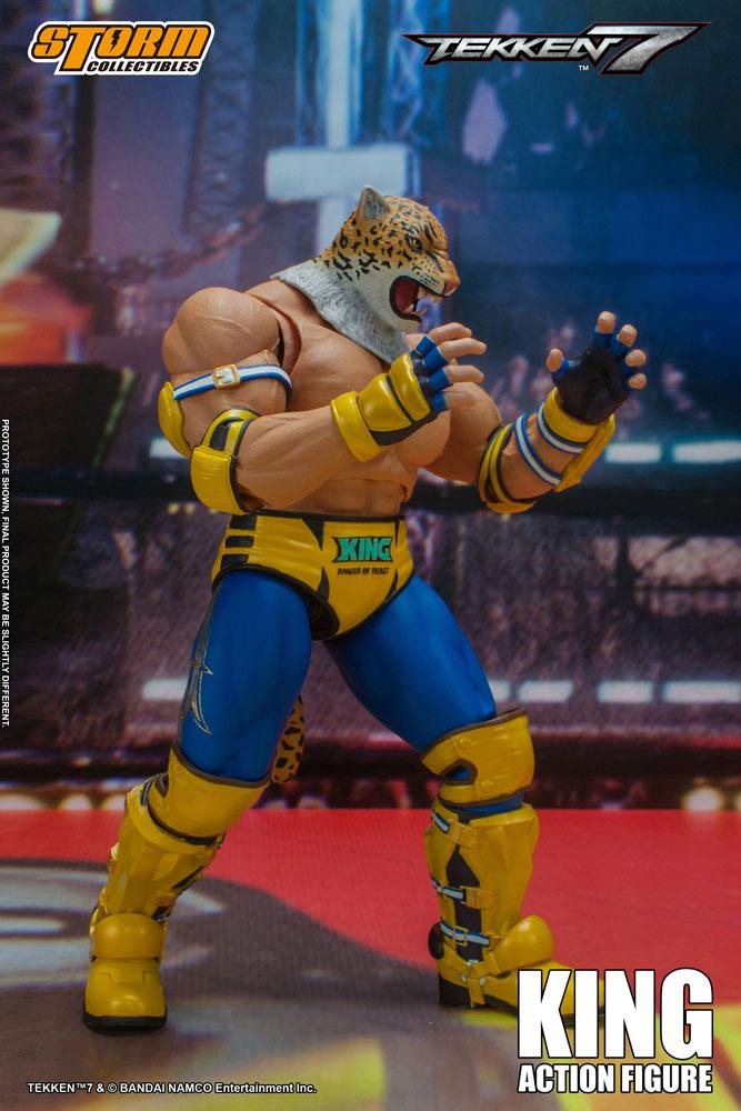 Isola dei Collezionisti - Tekken 7 Action Figure 1/12 King 18 cm - 3