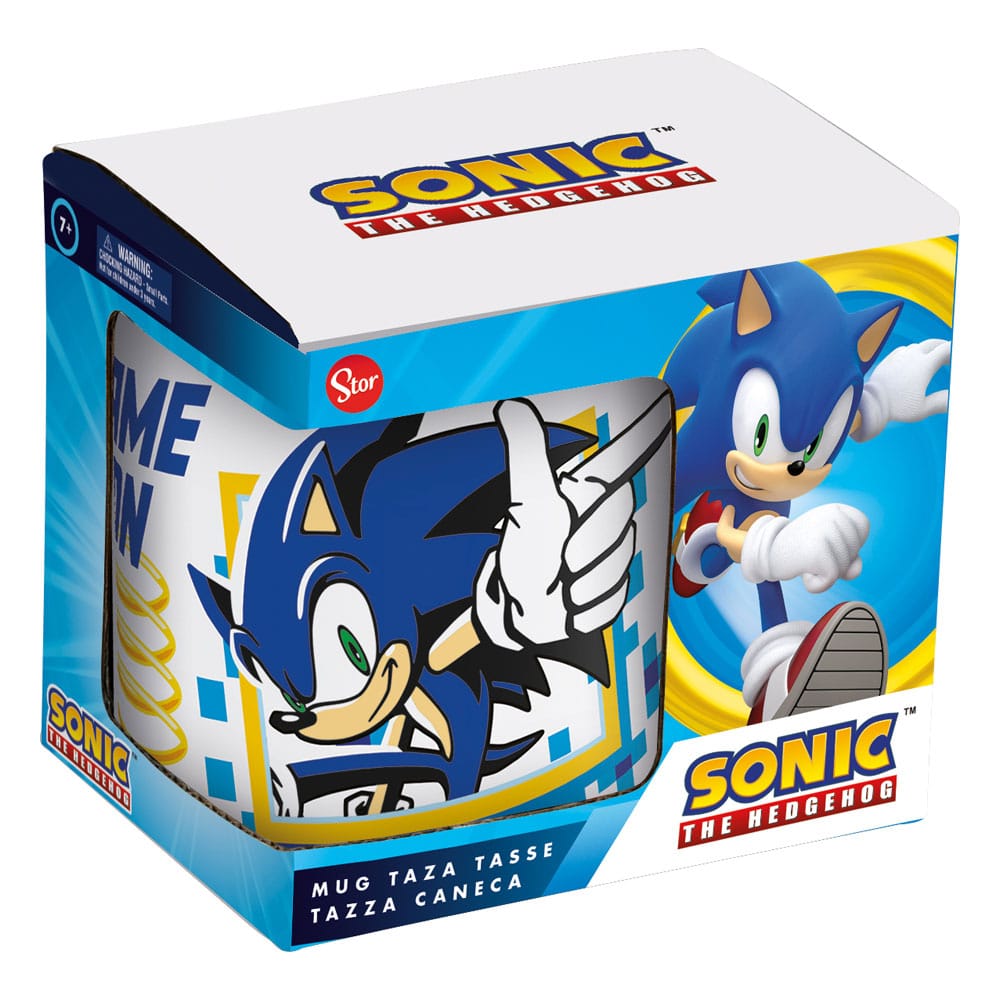 Isola dei Collezionisti - Sonic the Hedgehog Mug Case Sonic Game On 325 ml (6) - 2