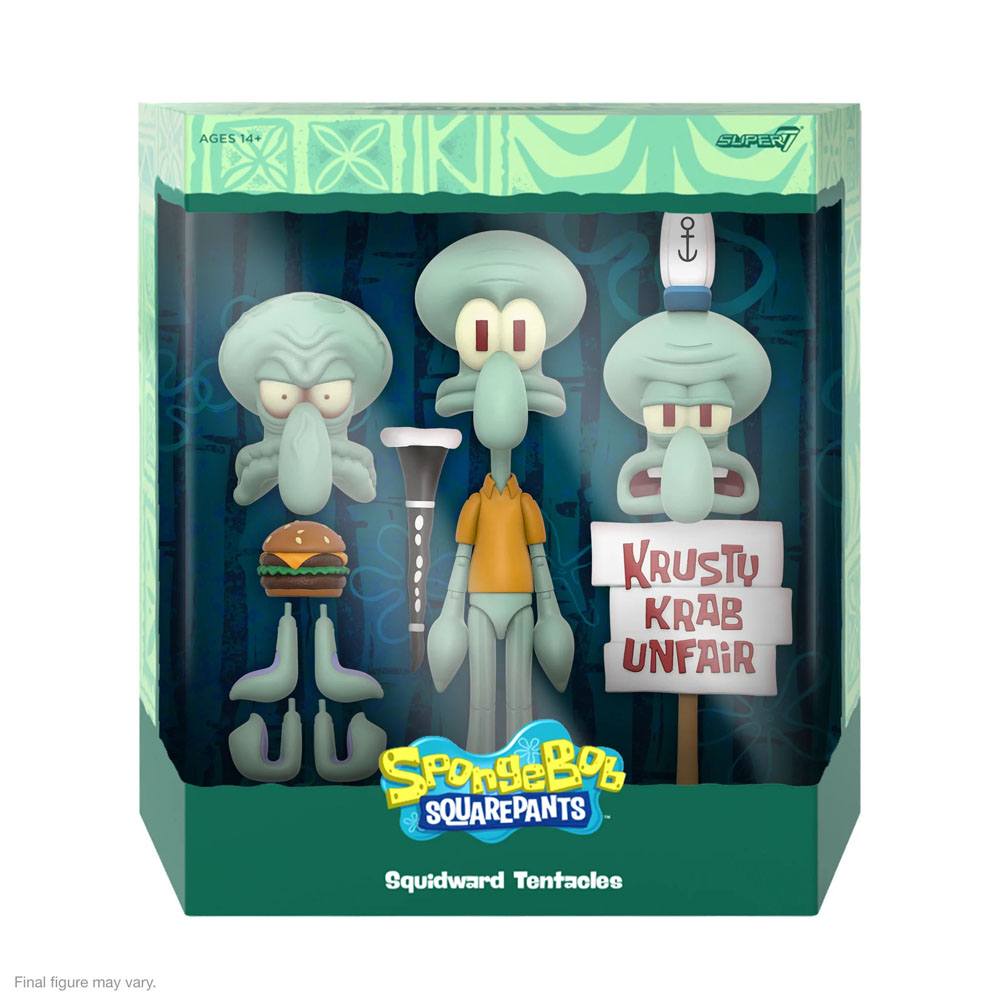 Isola dei Collezionisti - SpongeBob Ultimates Action Figure Squidward 18 cm - 3