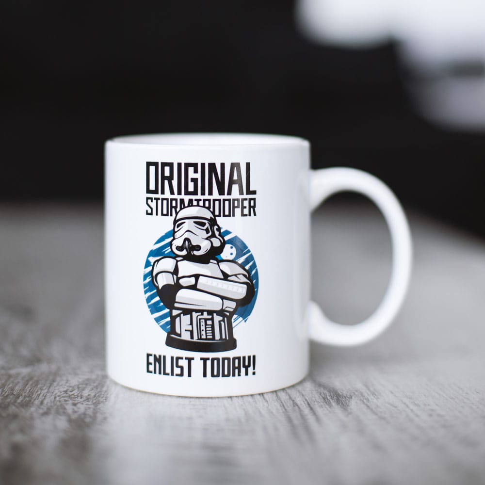 Isola dei Collezionisti - Original Stormtrooper Mug Enlist Today White - 3