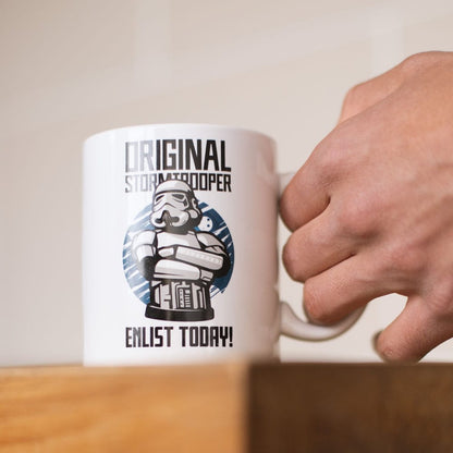 Isola dei Collezionisti - Original Stormtrooper Mug Enlist Today White - 5