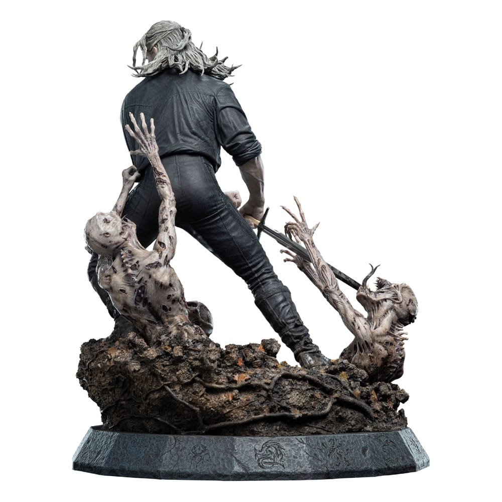 Isola dei Collezionisti - The Witcher Statue 1/4 Geralt the White Wolf 51 cm - 3