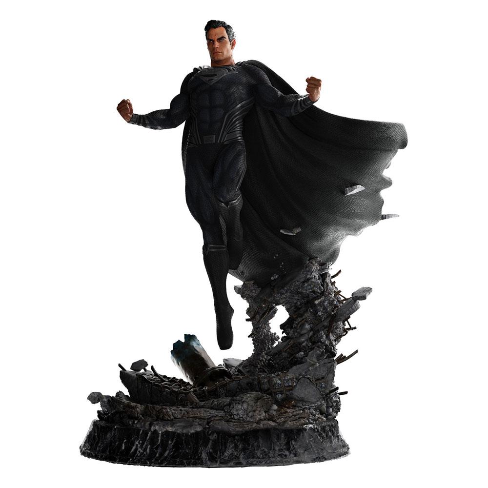 Isola dei Collezionisti - Zack Snyder's Justice League Statue 1/4 Superman Black Suit 65 cm - 5