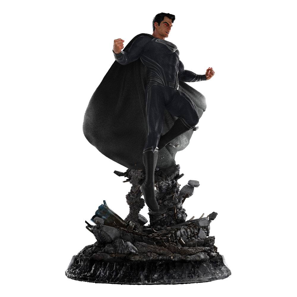 Isola dei Collezionisti - Zack Snyder's Justice League Statue 1/4 Superman Black Suit 65 cm - 15